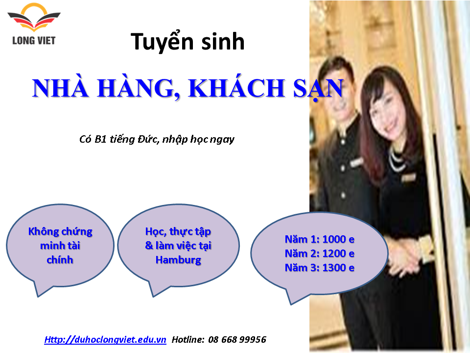 THÔNG TIN TUYỂN SINH NGÀNH NHÀ HÀNG- KHÁCH SẠN